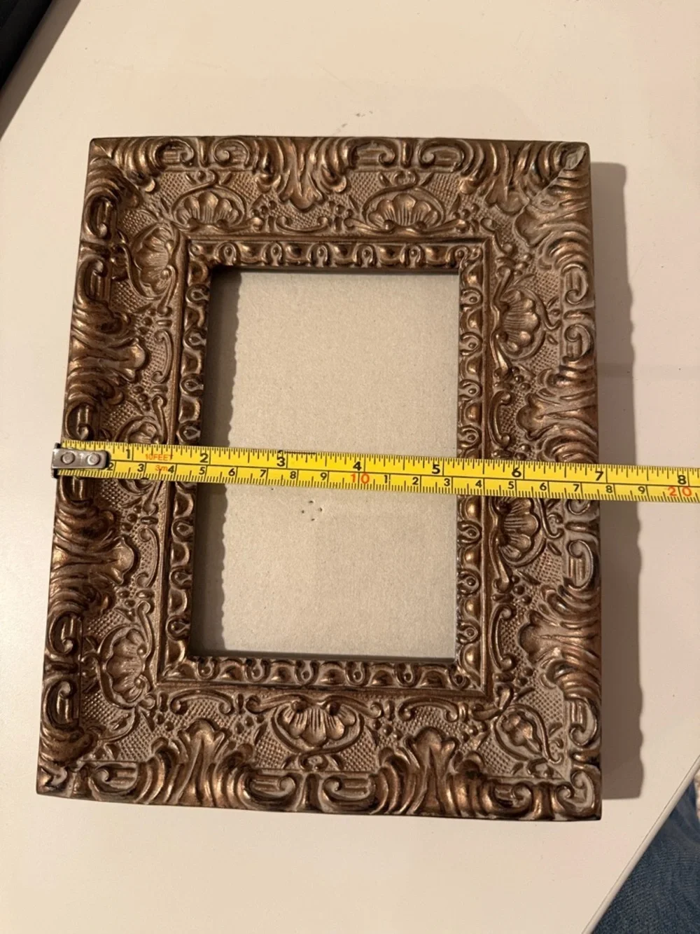 Ornate Bronze Decorative Photo Frame - Home Accents